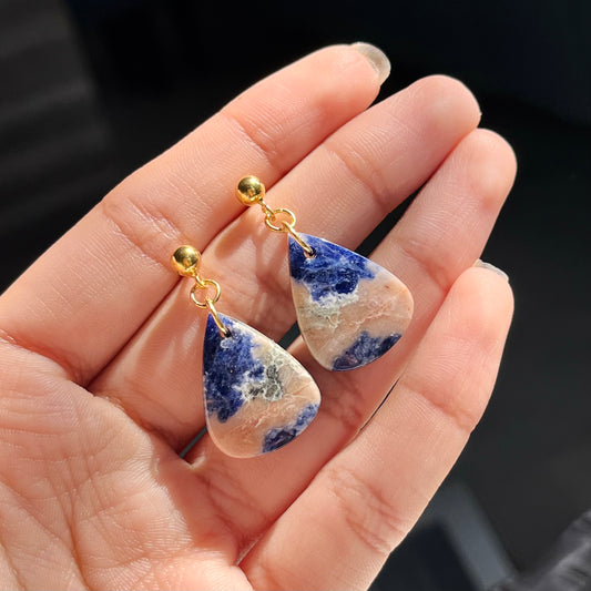 Sunset Sodalite Earrings