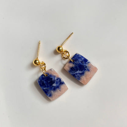Sunset Sodalite Earrings