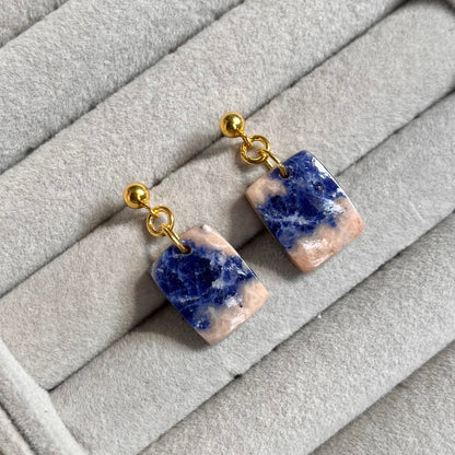 Sunset Sodalite Earrings