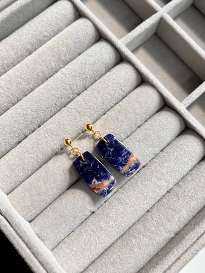 Sunset Sodalite Earrings