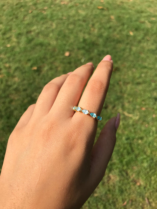 Half Eternity Band Ring