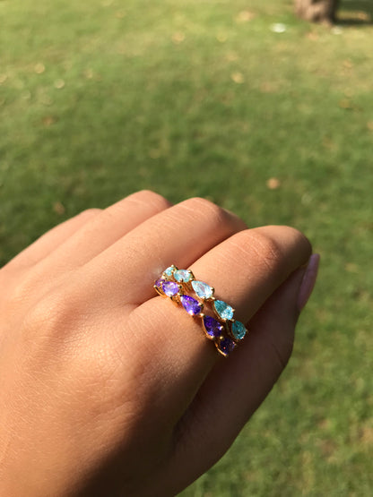 Half Eternity Band Ring