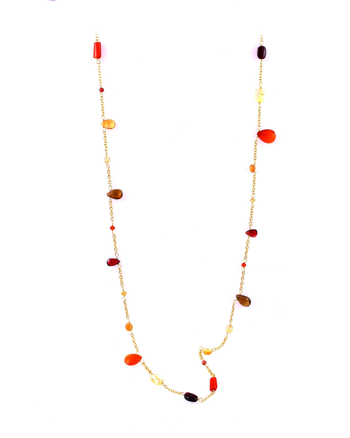 Ginger Floating Long Necklace