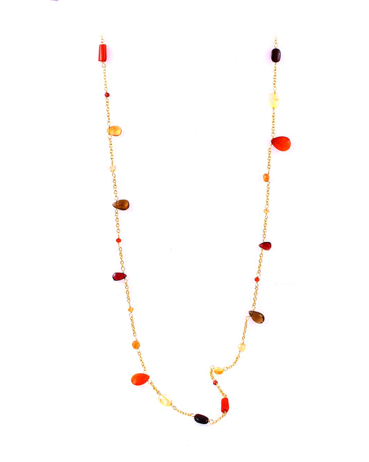 Ginger Floating Long Necklace