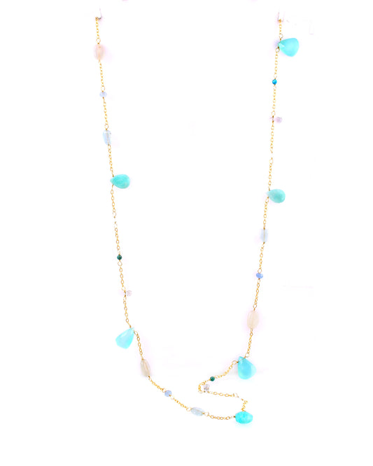 Aloe Floating Long Necklace