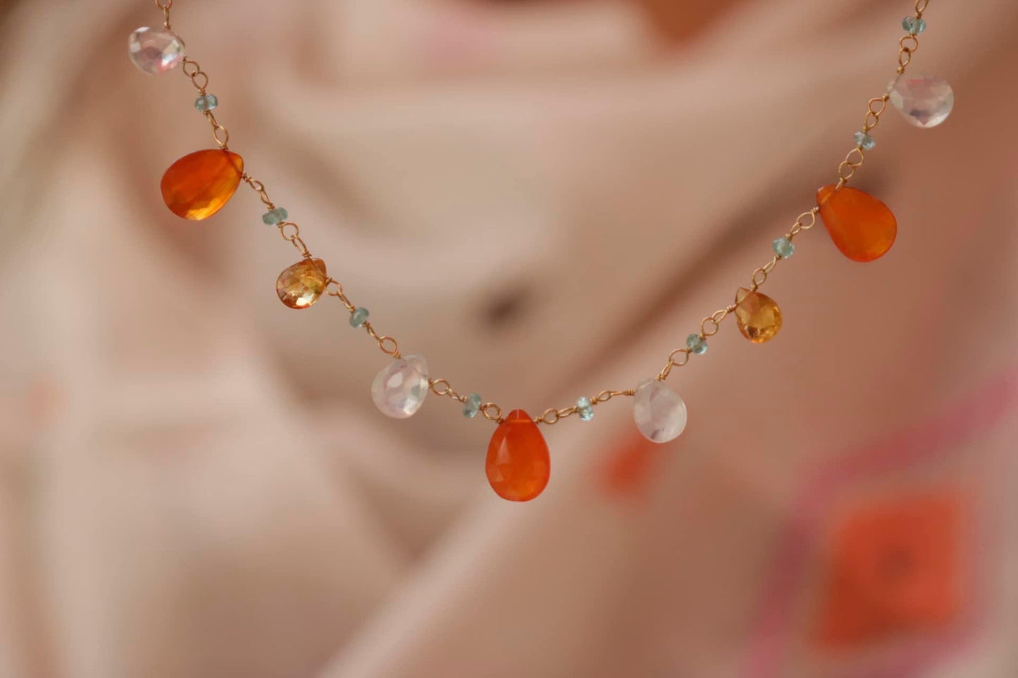 Summer In A Bowl Necklace