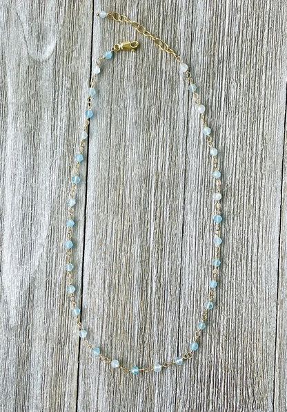 Aquamarine Necklace