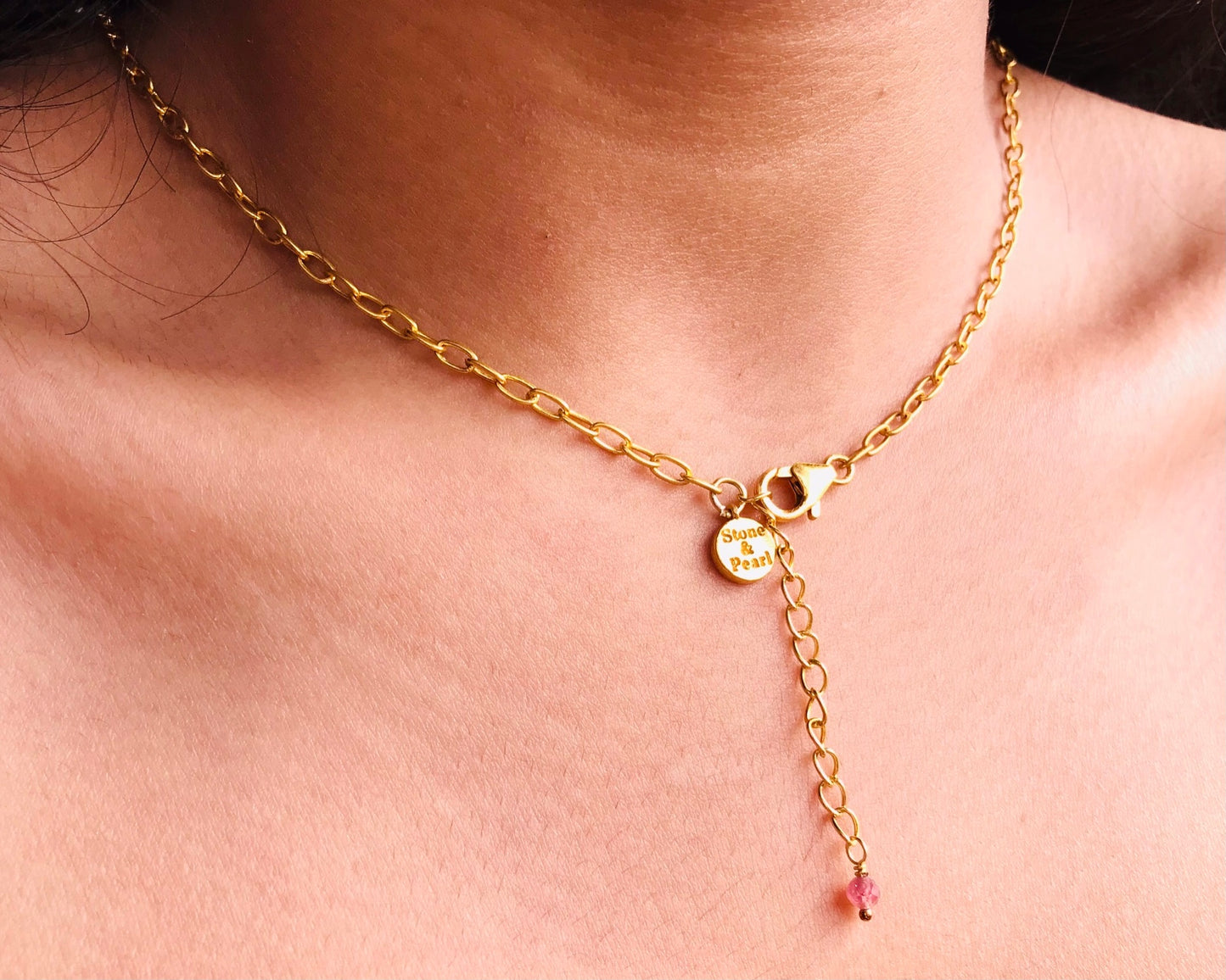 Dainty Tourmaline Necklace