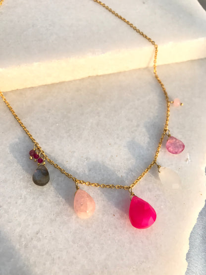 Pretty In Pink Necklace