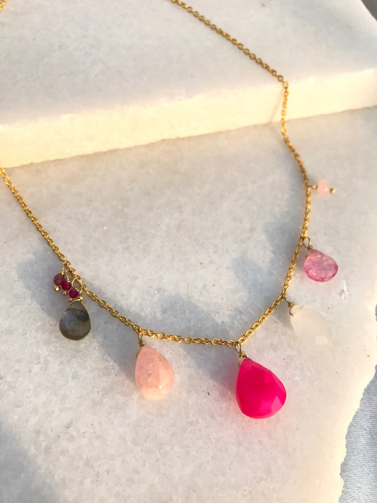 Pretty In Pink Necklace