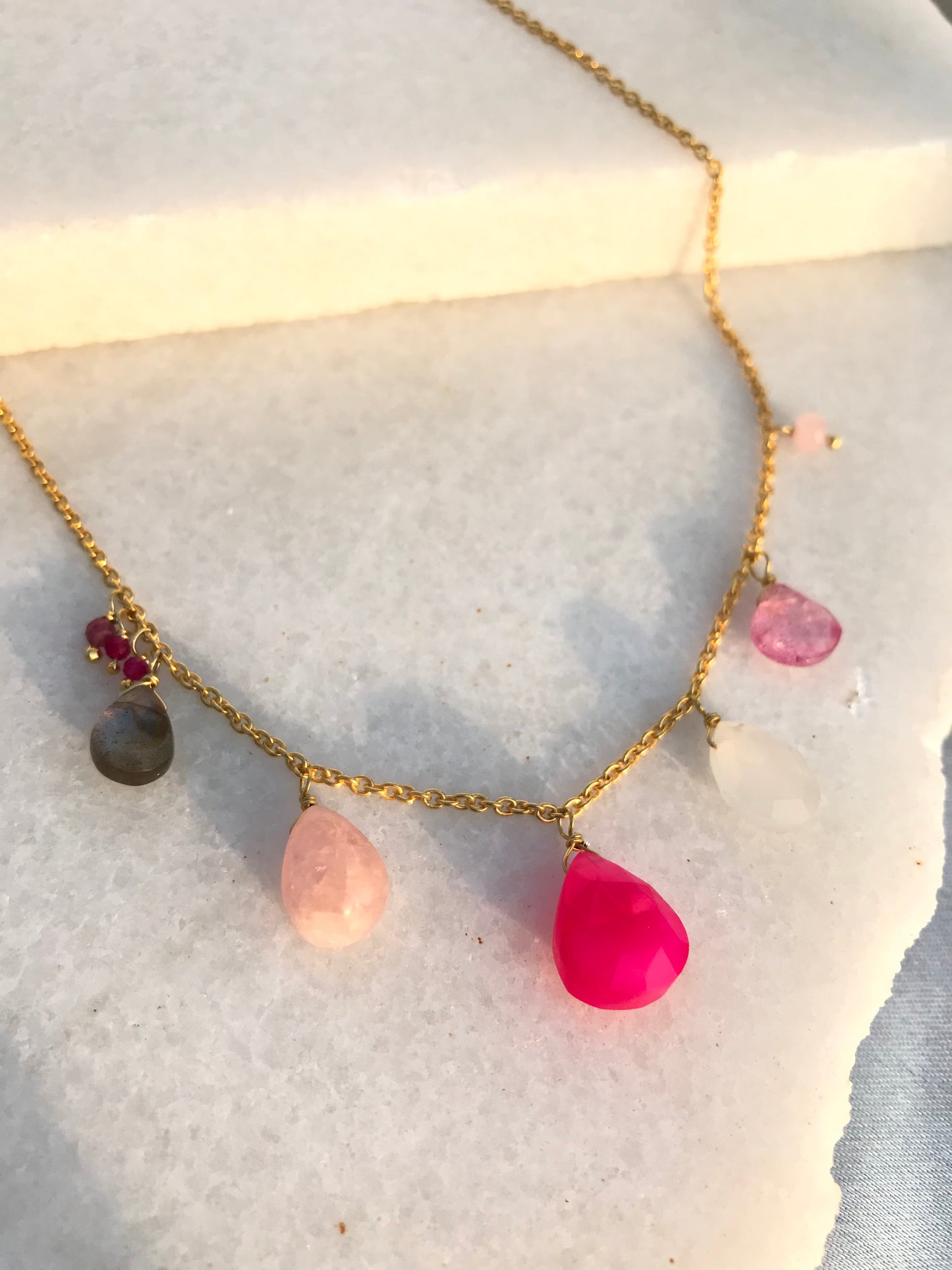 Pretty In Pink Necklace