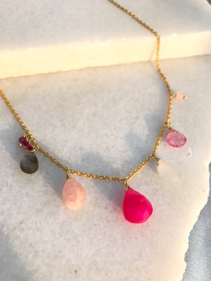 Pretty In Pink Necklace