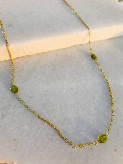 Green Light Necklace