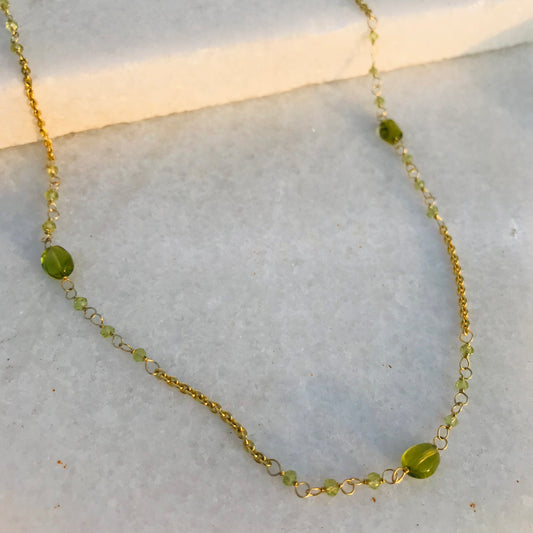 Green Light Necklace