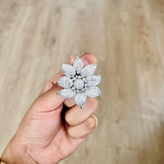14K Gold Diamond Ring Cum Pendant