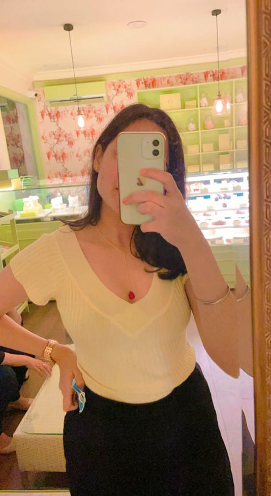 Hot Pink Chalcedony Lariat-Y Necklace