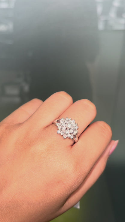 18K Gold Diamond Ring